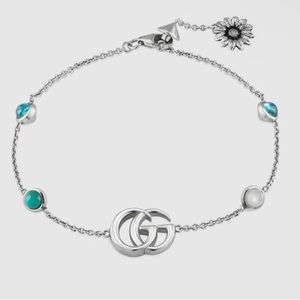 Gucci Double G Mother of Pearl bracelet